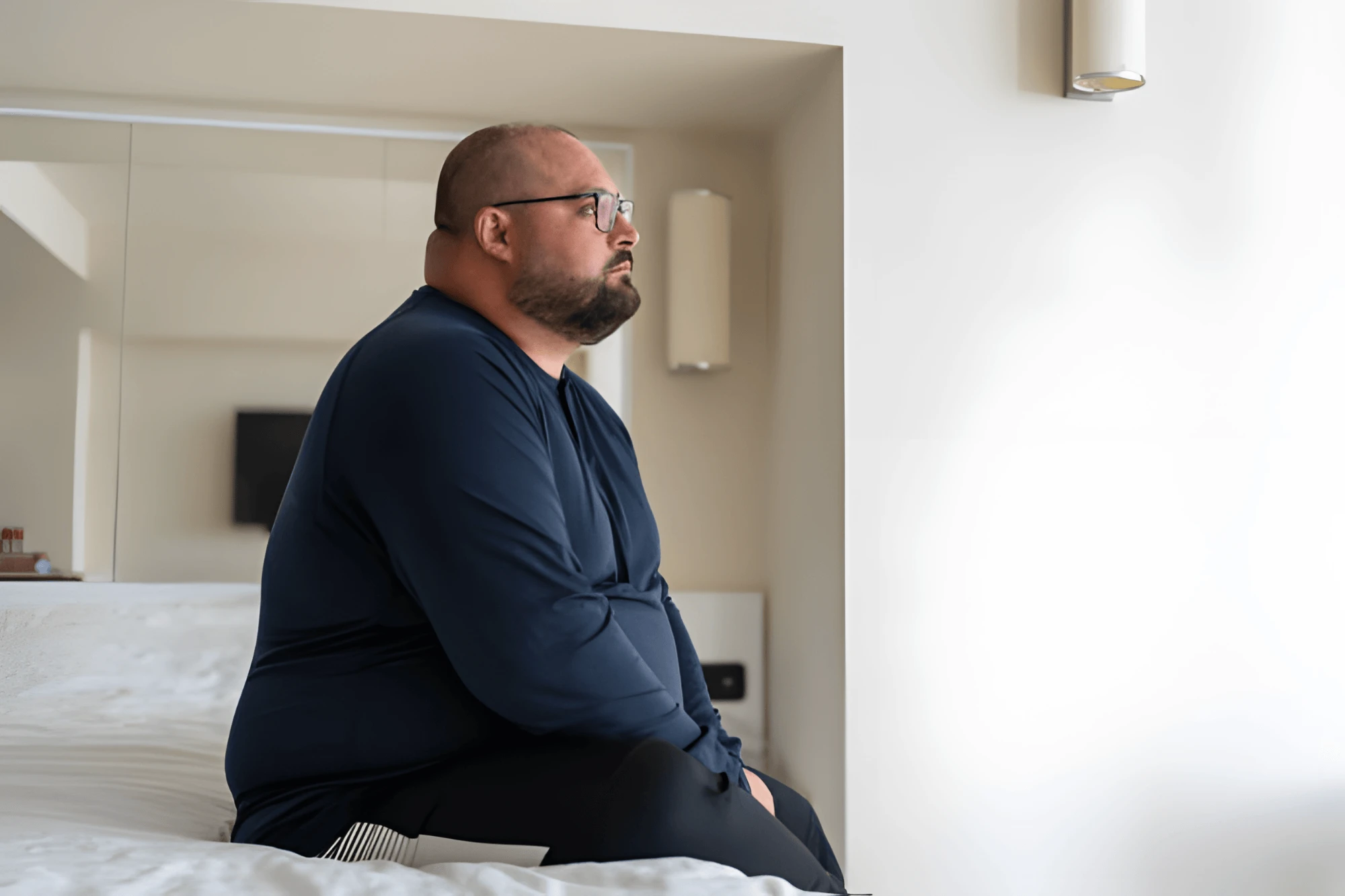 Bărbat 35+ ani cu greutate în plus